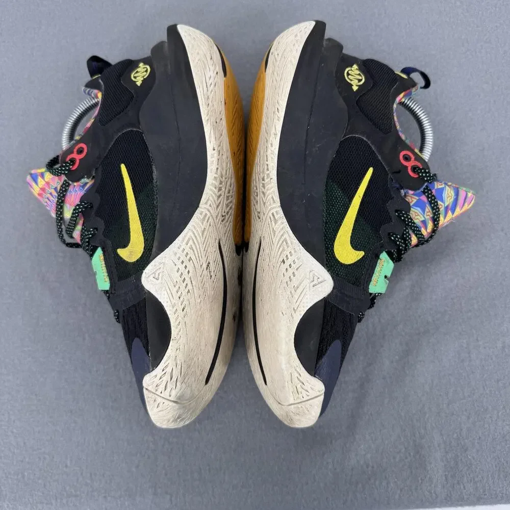 Nike Giannis Immortality 2 Shoes Youth Size 5.5Y Black Multi Basketball Sneakers